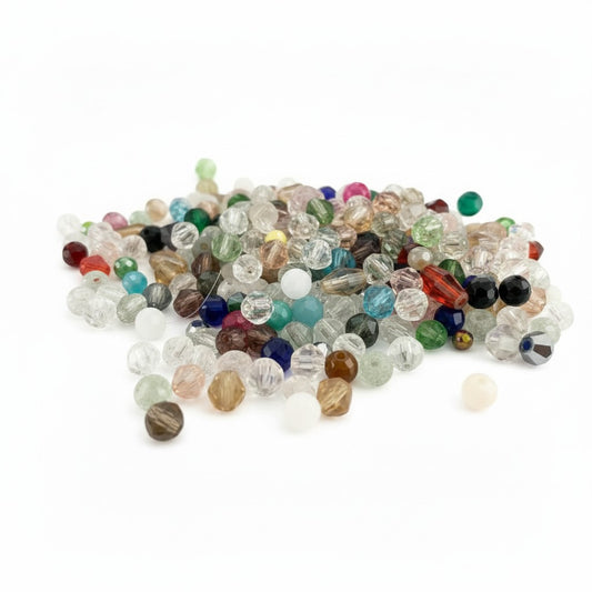 Pack of Glass Beads - 4mm