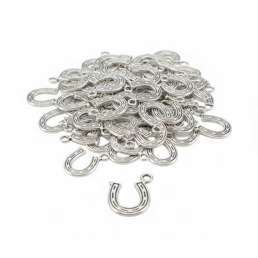 Horseshoe Charm-Pack of 10