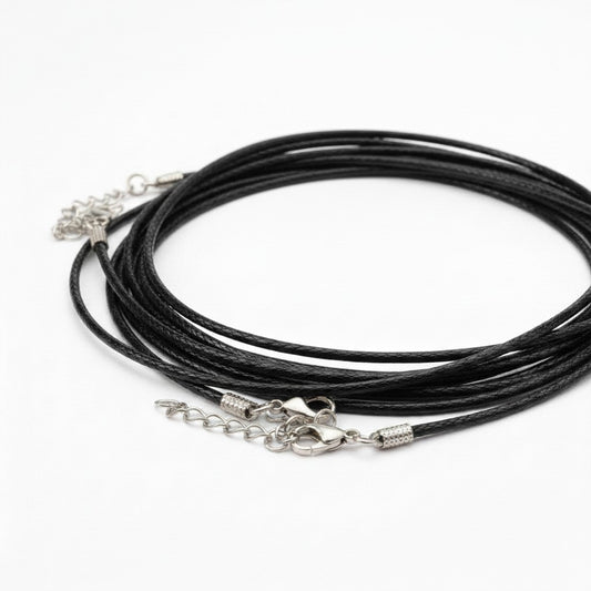 Waxed Cord Necklaces 17" - Pack of 10