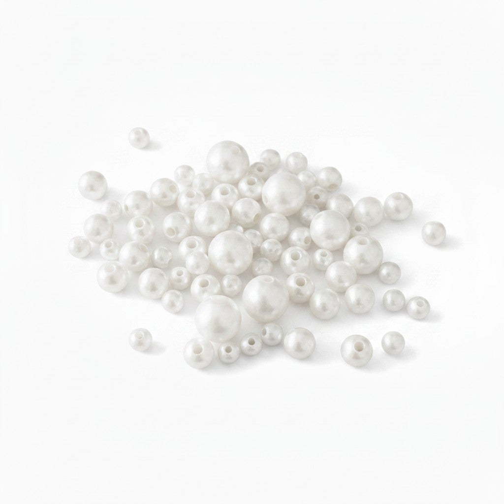 Pearl Style Acrylic Beads
