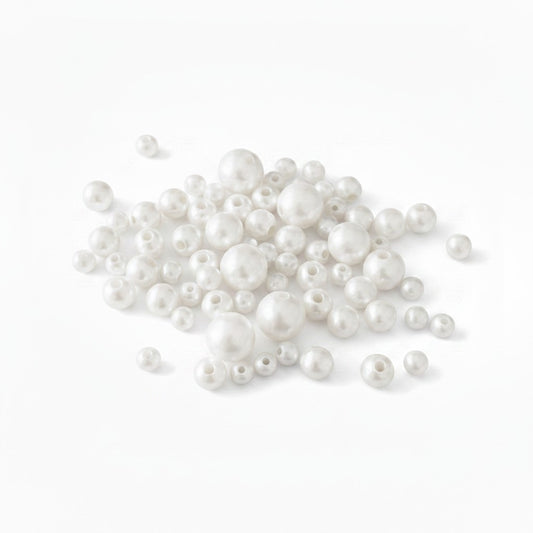 Pearl Style Acrylic Beads