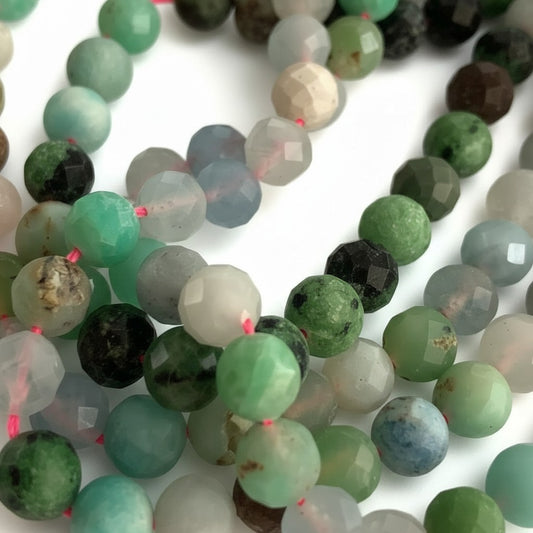Strand of Mixed Gemstone Beads - Size 8mm