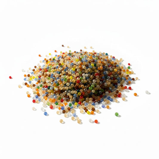 Glass Seed Beads 2mm Mixed Colour - 30g Pack